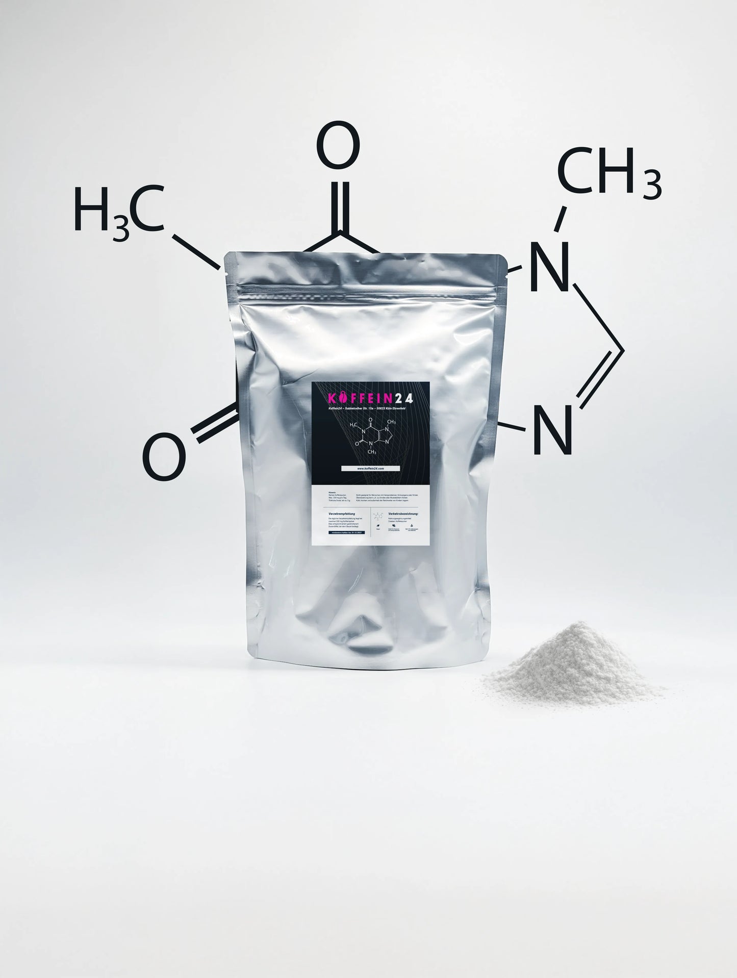 Koffeinpulver – 100% reines Koffein