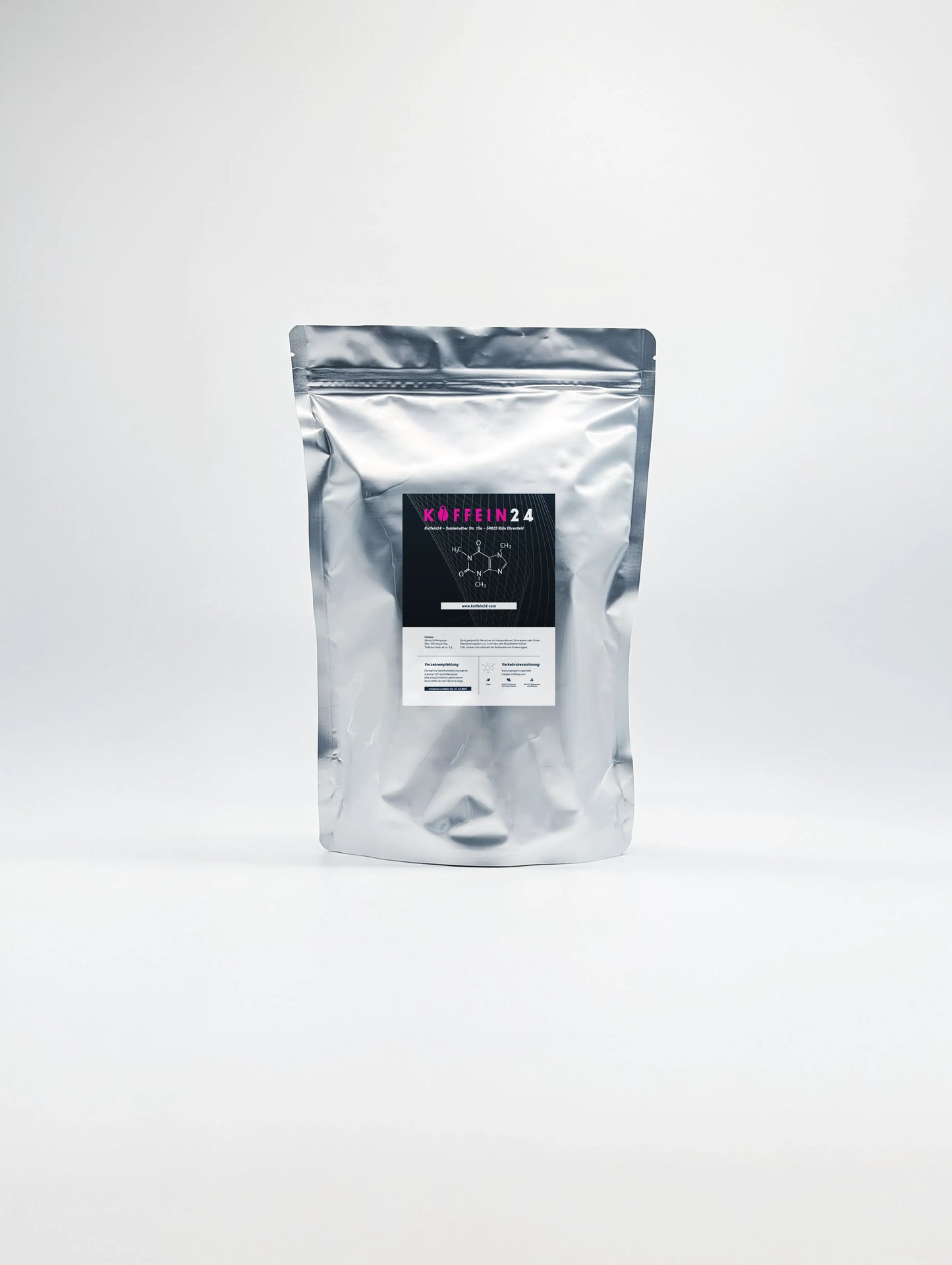 Koffeinpulver – 100% reines Koffein